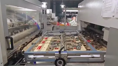Troqueladora con estampado en foil de cama plana