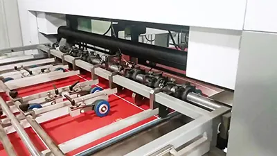 Troqueladora con estampado en foil de cama plana, HF-1450MTE