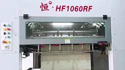 Troqueladora con plegado con stripping de cama plana (trabajo pesado), HF-1060RF