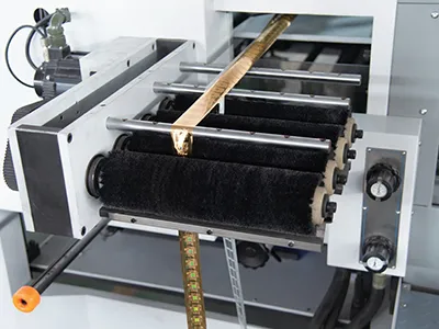 Troqueladora con estampado en foil de cama plana (trabajo pesado)